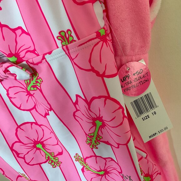 BETSEY JOHNSON Girl's 2 Piece Swim Set NWT Size 10 - Picture 9 of 9